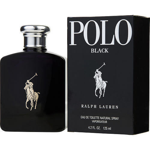 POLO BLACK by Ralph Lauren EDT SPRAY 4.2 OZ