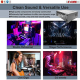 Products Amplifier Home Audio Receiver Amp Home Stereo System USB Input 3 Mic Aux Mini Amplifier For Speakers Surround Sound 5 Core AMP 60W DLX