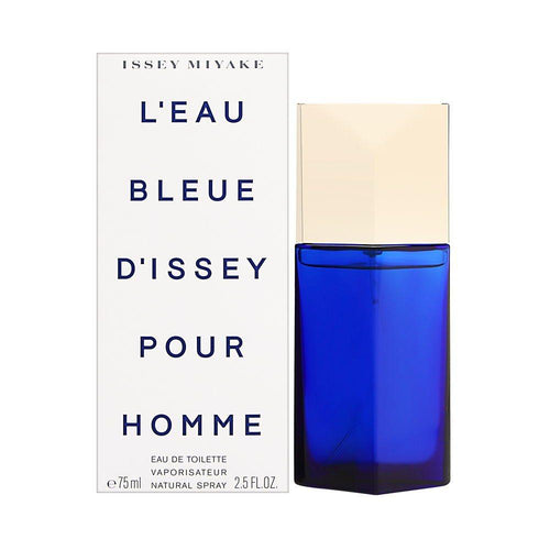 L'EAU BLEUE D'ISSEY POUR HOMME by Issey Miyake EDT SPRAY 2.5 OZ