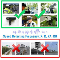 Radar Detector Car 16 Band V7 Speed Safety Voice Alert Car Radar LED Display City Highway Mode Auto 360° Detection - DRE's Electronics and Fine Jewelry