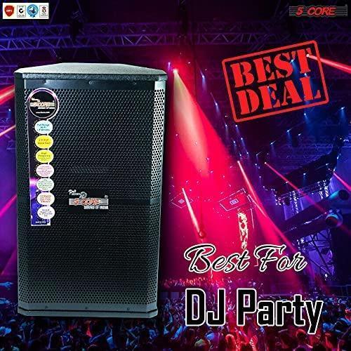 DJ Speakers 15 inch Outdoor Speaker System Pro Pa Party Monitor Speaker PMPO Wooden 5Core 15x1 200DX - DRE's Electronics and Fine Jewelry