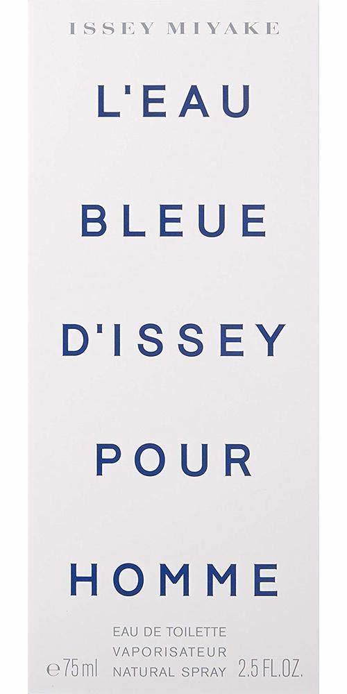 L'EAU BLEUE D'ISSEY POUR HOMME by Issey Miyake EDT SPRAY 2.5 OZ - DRE's Electronics and Fine Jewelry