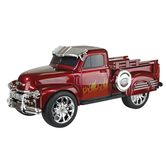 QFX BT-1953RED Chevy On the Go Light and Sound Bluetooth Speaker (Red)