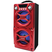 SYLVANIA SP328-RED Bluetooth Speaker with Speakerphone (Red) - DRE's Electronics and Fine Jewelry