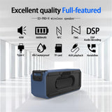 CYBORIS 40W 6600mAh IP67 Waterproof Portable NFC Wireless TWS Bluetooth Subwoofer Bass Speaker Audio DSP Sound with TF MIC