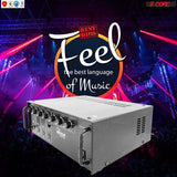 Products Amplifier Home Audio Receiver Amp Home Stereo System USB Input 3 Mic Aux Mini Amplifier For Speakers Surround Sound 5 Core AMP 60W DLX