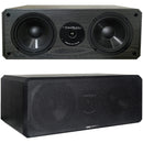 BIC America DV62CLR-S 175-Watt 2-Way 3-Driver 6.5-Inch Center Channel Speaker - DRE's Electronics and Fine Jewelry