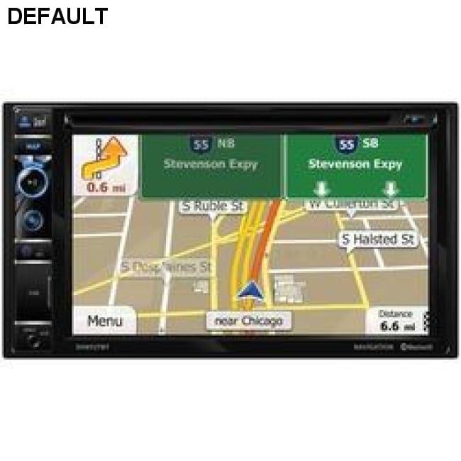 Dual 6.2&quot; Double-din In-dash Navigation Dvd Receiver With Bluetooth