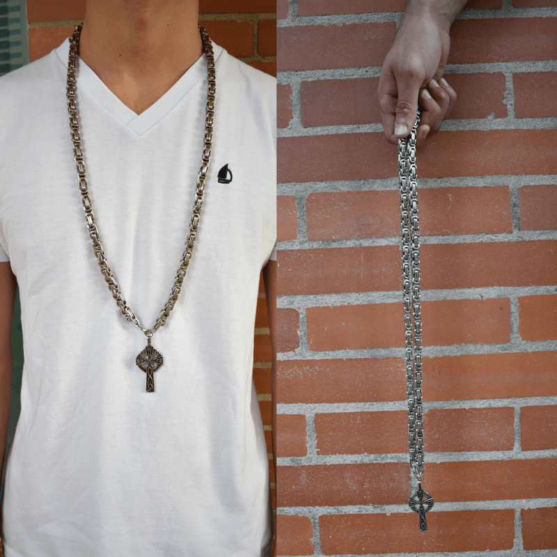 Metal Cross Necklace