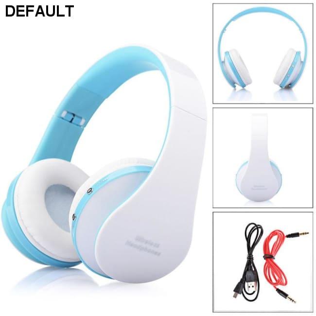 Foldable Wireless Bluetooth Stereo Headset Handsfree Headphones Mic