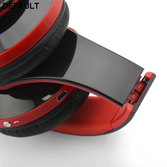 Foldable Wireless Bluetooth Stereo Headset Handsfree Headphones Mic - DRE's Electronics and Fine Jewelry