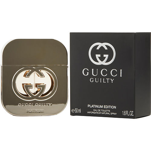 GUCCI GUILTY PLATINUM by Gucci EDT SPRAY 1.6 OZ - Health & beauty||Perfume fragrances||Women’s||G-L