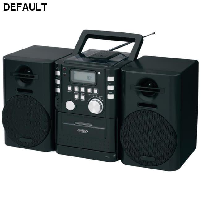 JENSEN(R) CD-725 Portable CD Music System with Cassette & FM Stereo Radio - DRE's Electronics and Fine Jewelry