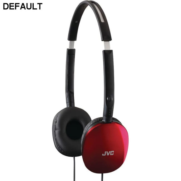 JVC(R) HAS160R FLATS Lightweight Headband Headphones (Red) - DRE's Electronics and Fine Jewelry: Online Shopping Mall