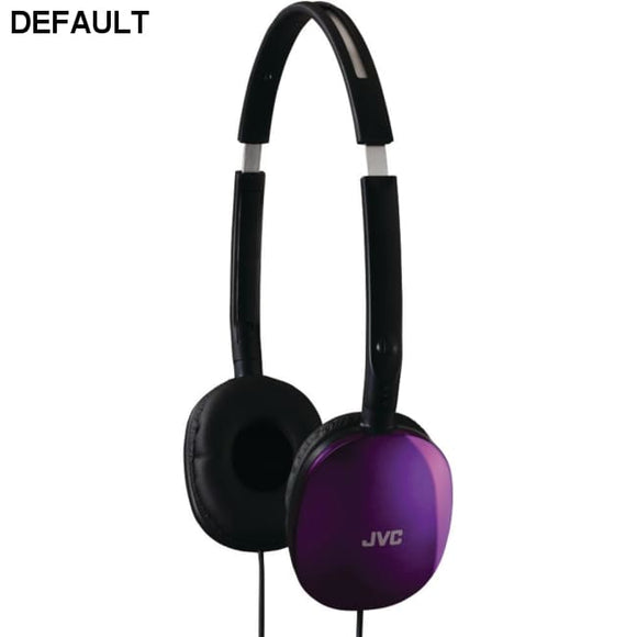 JVC(R) HAS160V FLATS Lightweight Headband Headphones (Violet) - DRE's Electronics and Fine Jewelry: Online Shopping Mall