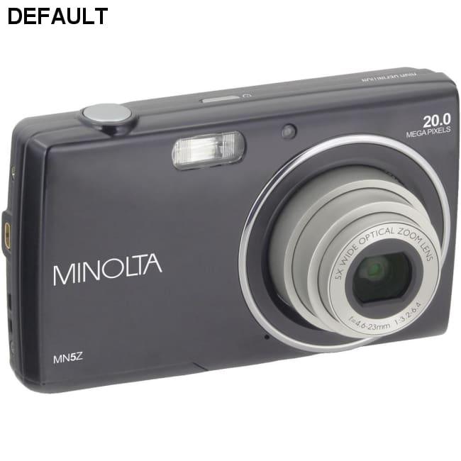 Minolta(R) MN5Z-BK 20.0-Megapixel MN5Z HD Digital Camera with 5x Zoom (Black)