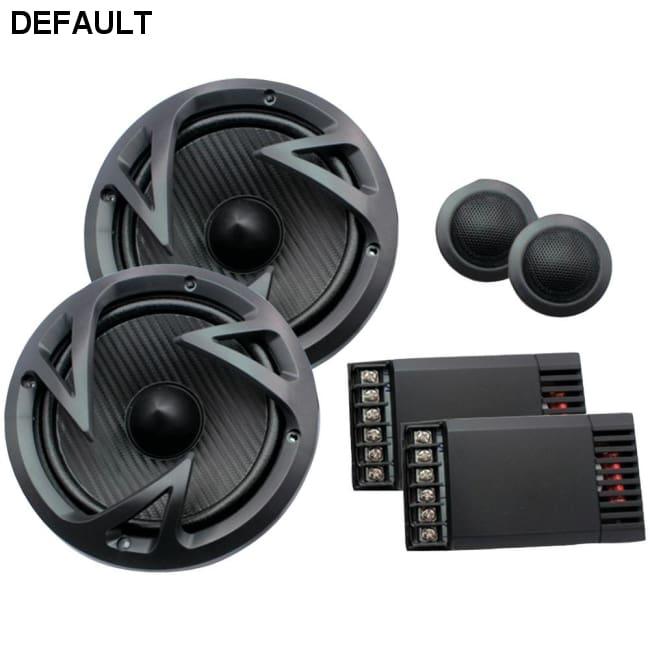 Power Acoustik(R) EF-60C Edge Series 6.5" 500-Watt 2-Way Component Speaker System