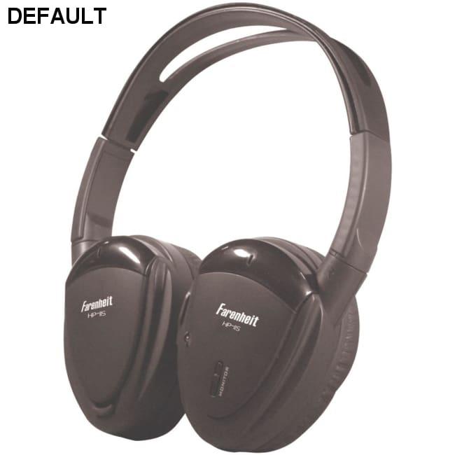 Power Acoustik(R) HP-11S 1-Channel Wireless IR Headphones