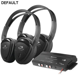 Power Acoustik(R) HP-902RFT 2 Sets of 2-Channel RF 900MHz Wireless Headphones with Transmitter - DRE's Electronics and Fine Jewelry: Online Shopping Mall