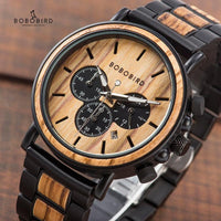 Wood Steel Chrono - DRE's Electronics and Fine Jewelry