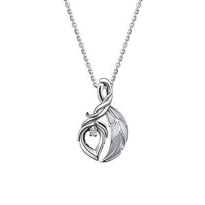 LOL XAYAH and RAKAN couple necklace 925 sterling silver necklace women jewelry gifts for girls lovers necklaces pendants present - DRE's Electronics and Fine Jewelry