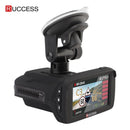 RUCCESS 2.7 Anti Car Radar Detector for Russia with GPS Police Camera 170 Degree CAR DVR Full HD 1080P Video Recorder - Detectors