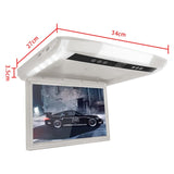 1080P 12.1 / 10.4 TFT LCD Car Monitor Roof Mount with MP5 Player USB SD Ceiling - China / inchsliver - & Headrest Monitors