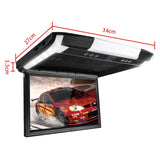 1080P 12.1 / 10.4 TFT LCD Car Monitor Roof Mount with MP5 Player USB SD Ceiling - China / inchBlack - & Headrest Monitors