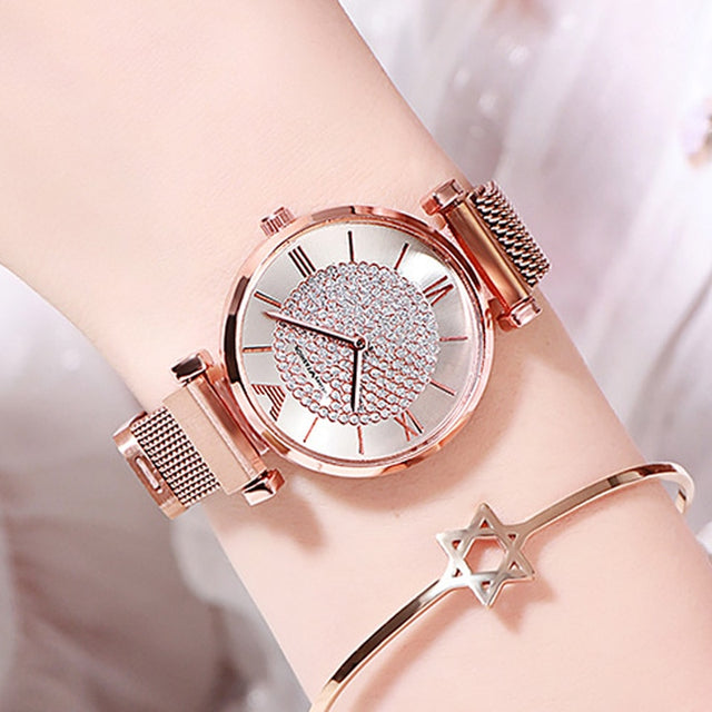 Rose Gold Diamond Watches