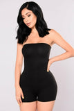Women Female Sleeveless Jumpsuits Bodycon Trousers Solid Tight slim Bodysuits Sexy Pants Romper Jumpsuit Fashion - Short