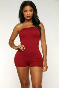 Women Female Sleeveless Jumpsuits Bodycon Trousers Solid Tight slim Bodysuits Sexy Pants Solid Romper Jumpsuit Fashion - DRE's Electronics and Fine Jewelry