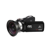 KOMERY New Release Video Camcorder 4K WiFi 48MP Built-in Fill Light Touch Screen Vlogging For Youbute Recorder Digital Camera - AF1 Lens / 