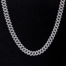 12mm Hip-Hop Jewelry cuban bling Plated Iced Out CZ Cuban Link Chain - DRE's Electronics and Fine Jewelry