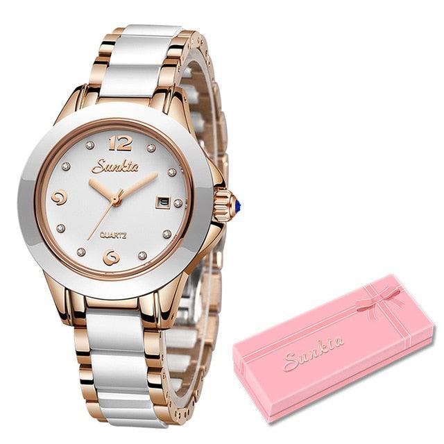 Rose Gold Bracelet Watch - 2019 New