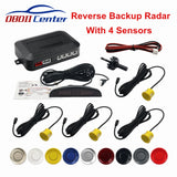 LED Display Auto Parking Sensors Car Back Up Radar Detector 4 Wireless Monitor System Reverse Indicator - DVR Cameras