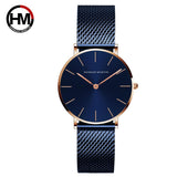 Drop shipping A++++ Quality Stainless Steel Band Japan Quartz Movement Waterproof Women Full Rose Gold Ladies Luxury Wrist Watch - Watches