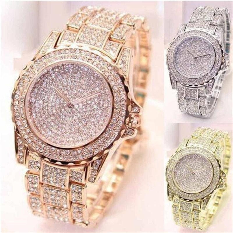 Steel Crystal Women's Watch - DRE's Electronics and Fine Jewelry