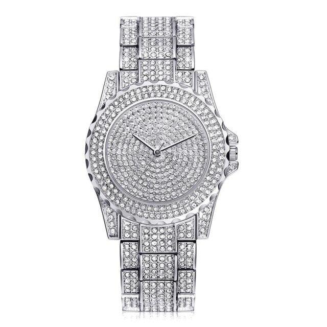 Steel Crystal Women's Watch - DRE's Electronics and Fine Jewelry