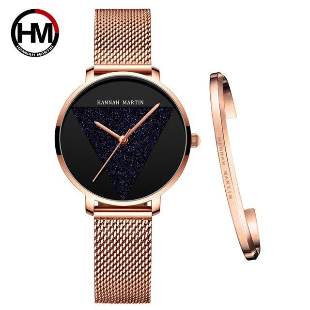 Mesh Band Bracelet & Watch