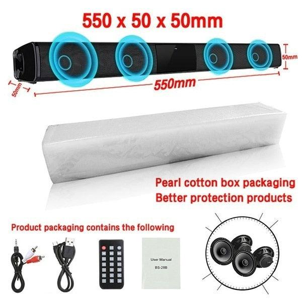 Portable HIFI Wireless Bluetooth Soundbar