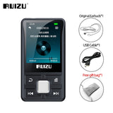 New RUIZU X55 Clip Sport Portable Sports Bluetooth MP3 8GB Color Screen Support TF Card,FM,HD Recording Functional Music Player - Black / 