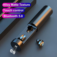 B9 TWS Bluetooth Earphone 5.0 Wireless 8D HIFI Sport Earphone MIC Earbuds Gaming Music Headset For Xiaomi Samsung Huawei - DRE's Electronics and Fine Jewelry