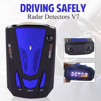 Car Radar Detector Auto 360 Degree Vehicle Speed Voice Alert Alarm Warning City/Highway Mode Car Speed Alarm System LED Display - DRE's Electronics and Fine Jewelry