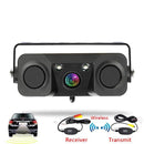 3 In 1 Car Night Vision Rear View Camera Radar Parking Sensor 170 Degree IP67 Waterproof with 2.4G Wireless Transmitter Receiver - DRE's Electronics and Fine Jewelry