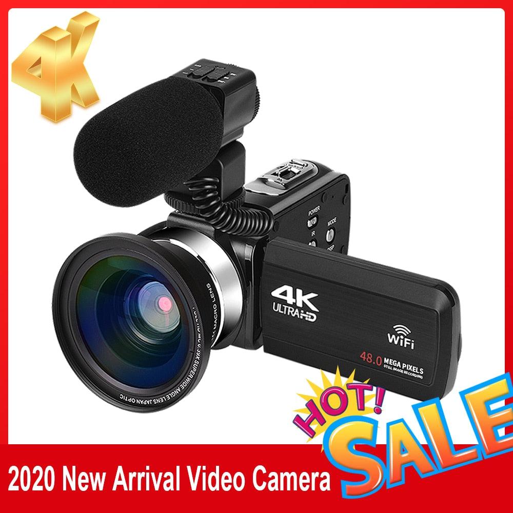 4K WiFi Camcorder