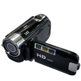 Vlog Camera 1080P Full HD 16 Million Pixel DV Camcorder Digital Video Screen 16X Night Shoot Zoom - black EU plug / China - Camcorders