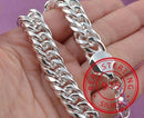 LEKANI Promotion 100% Authentic 925 Sterling Silver Women Chain Bracelet Wholesale Fashion Men&#39;s Jewelry Silver Men Bracelet - DRE's Electronics and Fine Jewelry