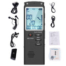 8GB/16GB/32GB Voice Recorder USB Professional 96 Hours Dictaphone Digital Audio Voice Recorder with WAV,MP3 Player T60 1536 Kbps - DRE's Electronics and Fine Jewelry