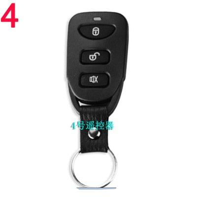 OkeyTech 12V  Auto Car Alarm Accessories Car SUV Keyless Entry Engine Start Alarm System Push Button Remote One Starter Stop