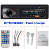 Podofo one din Car Radio Stereo FM Aux Input Receiver SD USB JSD-520 12V In-dash 1 din Car MP3 USB Multimedia Autoradio Player - DRE's Electronics and Fine Jewelry